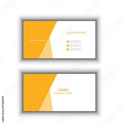 Modern Business Card Template .