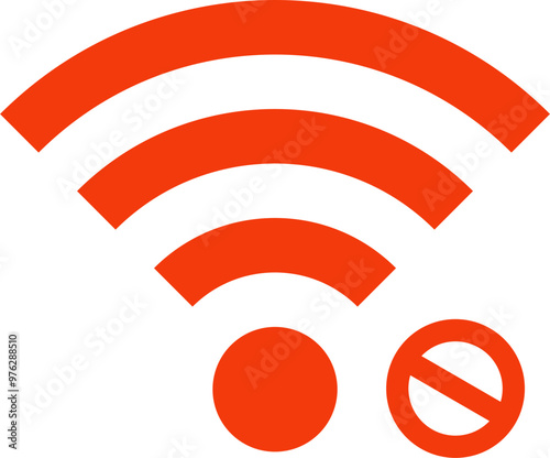 wifi signal vector. symbol, sign, icon