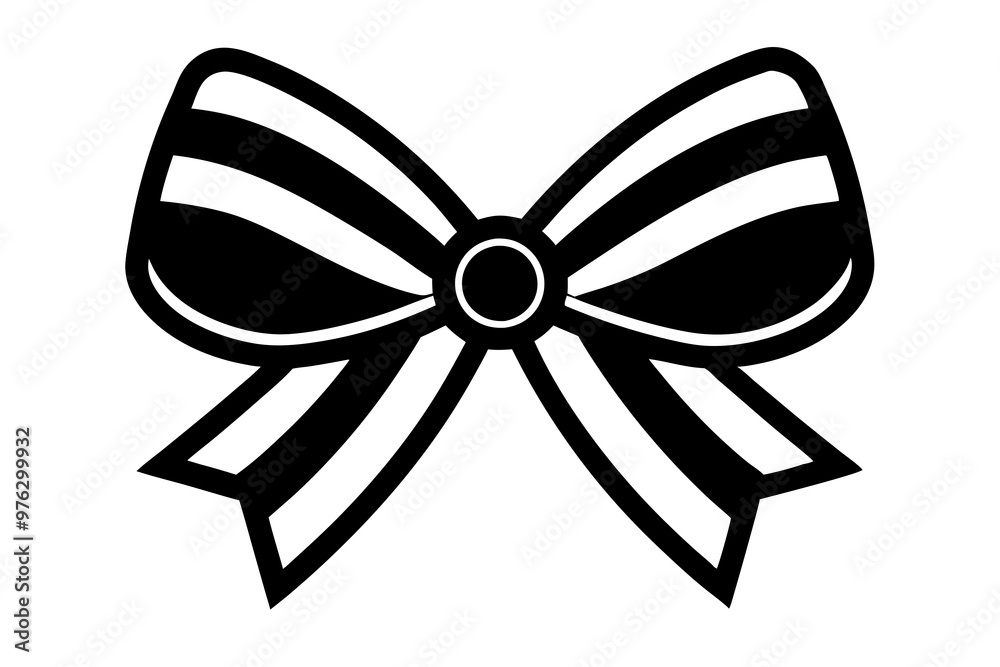 bow on a white background bow on a white background