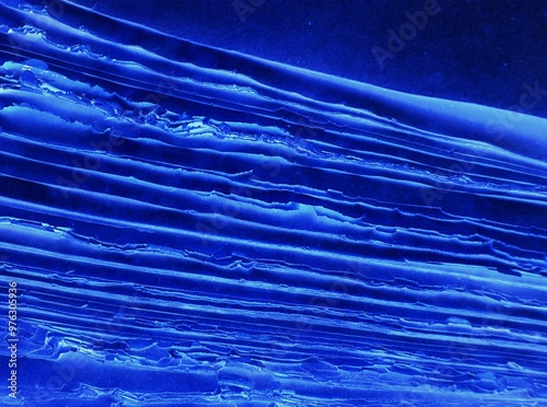 blue wave abstract background