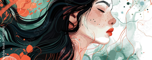 Combine hand-drawn elements with digital enhancements, blending traditional and modern techniques for unique hand-drawn style vector art.