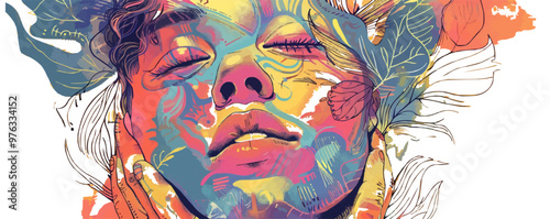 Combine hand-drawn elements with digital enhancements, blending traditional and modern techniques for unique hand-drawn style vector art.