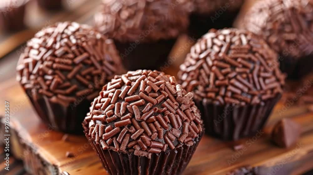 Brigadeiro, brazilian dessert, traditional food video