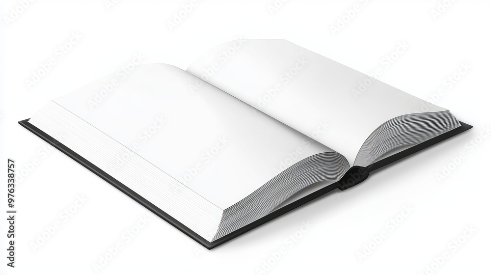Realistic vector mockup of a standing 3D magazine with a blank white cover isolated on a white background Features a closed horizontal paperback book or catalog with a diminishing Realistic vector mockup of a standing 3D magazine with a blank white cover isolated on a white background Features a closed horizontal paperback book or catalog with a diminishing