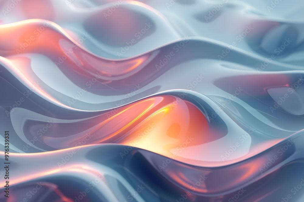 Fluid Waves of Color: A Mesmerizing Abstract Design Fluid Waves of Color: A Mesmerizing Abstract Design