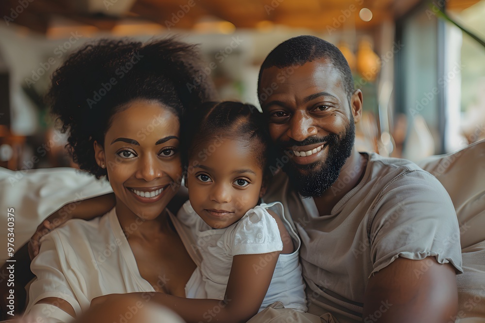 A Joyful Family Moment Captured in a Cozy Setting A Joyful Family Moment Captured in a Cozy Setting