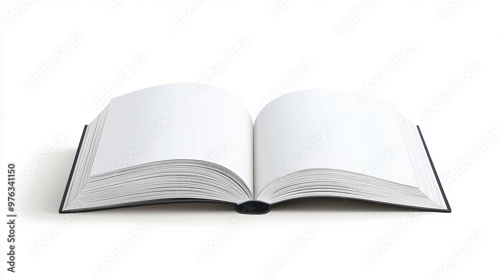 Vector mockup template of a blank magazine cover book booklet or brochure ready for design Isolated on a white background Vector mockup template of a blank magazine cover book booklet or brochure ready for design Isolated on a white background