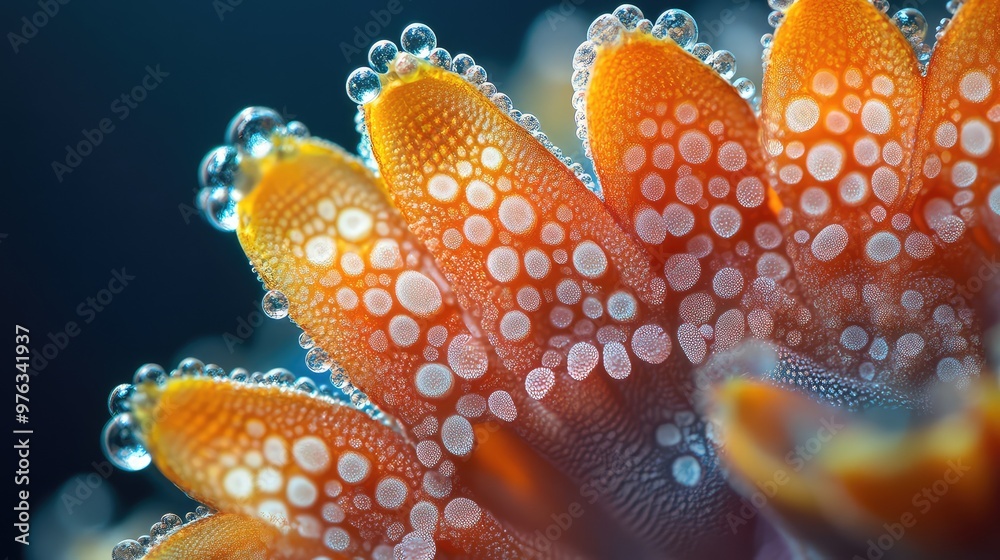 Fototapeta premium Stunning Poster Showcasing Captivating Macro Photographs of Intricate Natural Details