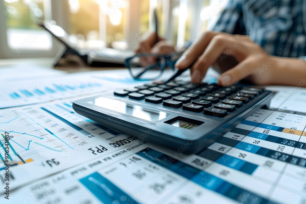 Analyzing Financial Data with a Calculator and Charts
