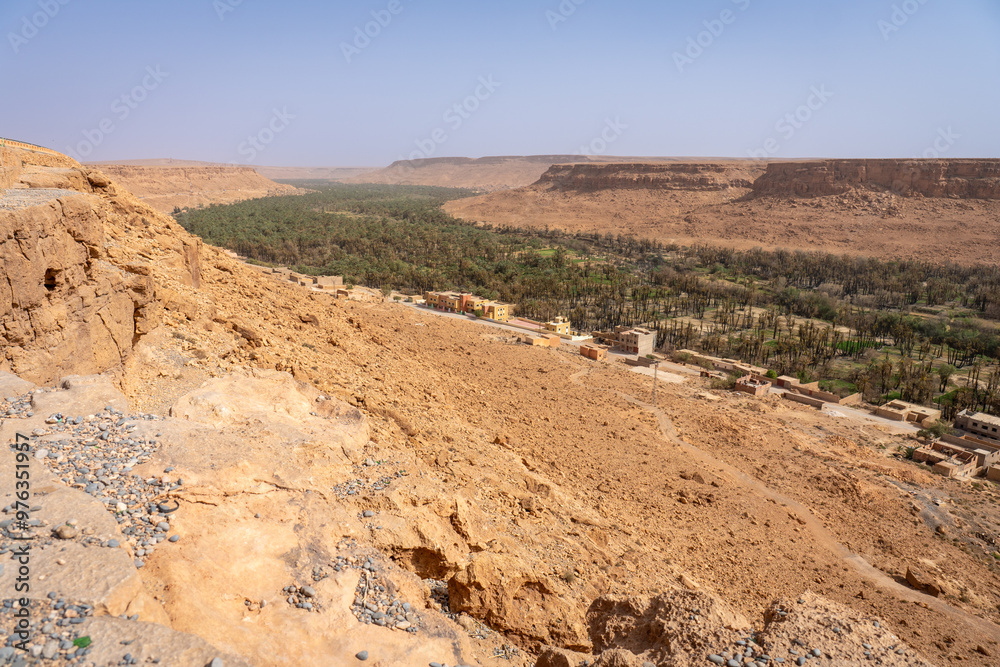 Scenic View of Ziz Canyon in Morocco Scenic View of Ziz Canyon in Morocco
