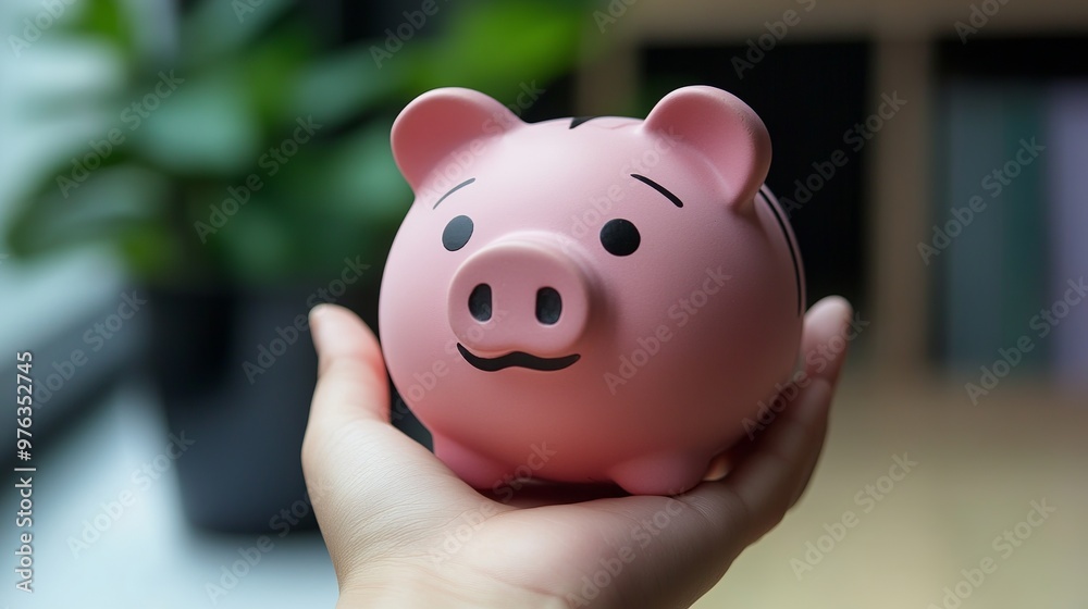A sad piggy bank held in a hand, symbolizing growth trends, savings planning, and investment strategies.
A sad piggy bank held in a hand, symbolizing growth trends, savings planning, and investment strategies.
