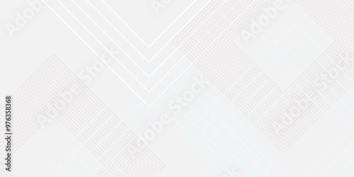 Abstract geometric white and gray Background. with space for concept design Technology and modern.