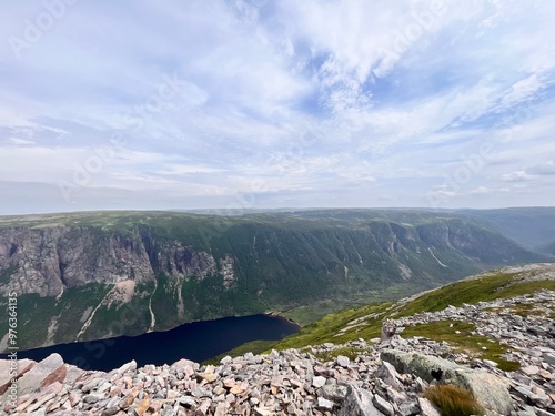 View of the peak at gros morne