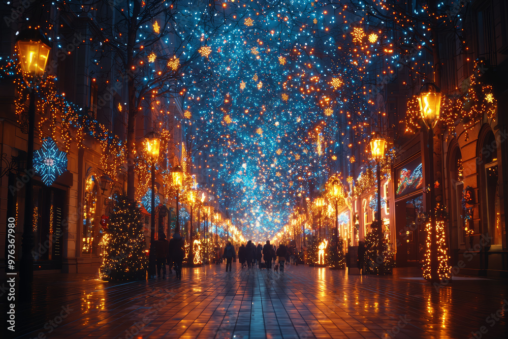 A Christmas-themed escape room with high-tech puzzles and immersive, futuristic challenges. Concept of modern holiday entertainment. A Christmas-themed escape room with high-tech puzzles and immersive, futuristic challenges. Concept of modern holiday entertainment.