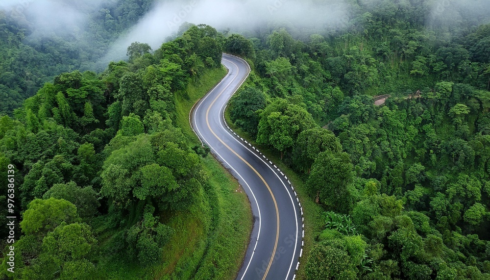 highway in the mountains highway in the mountains