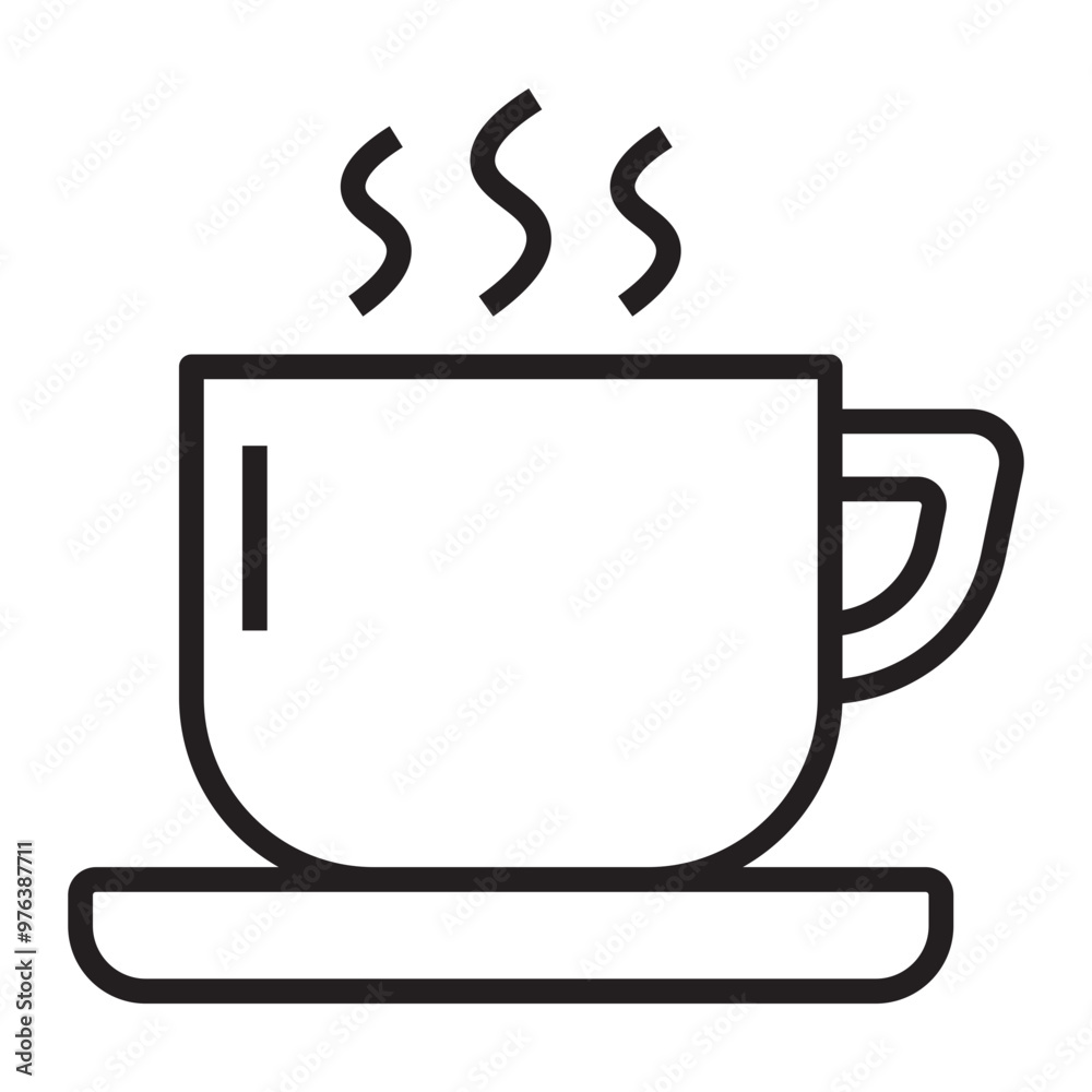 Coffee Cup line icon Coffee Cup line icon