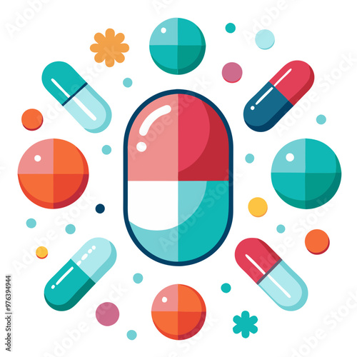 pills and capsules