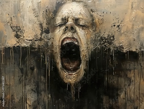 The Scream of the Soul: A Powerful Expression of Human Anguish photo