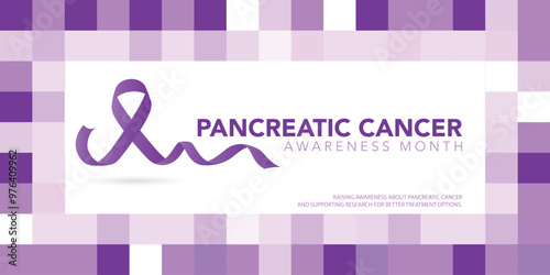Pancreatic Cancer awareness month is observed every year in November. is a disease in which malignant cells form in the tissues of the pancreas. Vector illustration