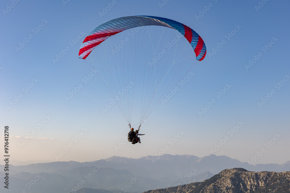 Turkey. Oludeniz. Paragliding. Paragliding flight. Turkey. Oludeniz. Paragliding. Paragliding flight.