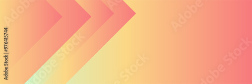 It's a background with a gradient of peach and yellow with three triangular shapes.