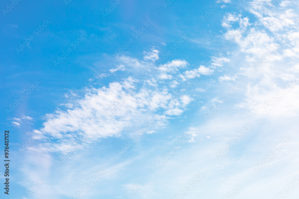 Perfect day with clear blue sky. Sun is shining brightly, making the sky look even brighter. Scene is peaceful and serene, as if the world is taking a break from the hustle