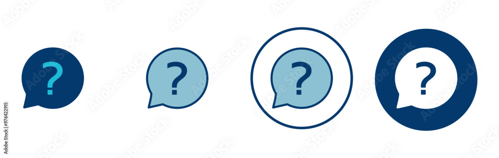 Question Icon vector isolated on white background. Question mark sign. help icon. Faq Question Icon vector isolated on white background. Question mark sign. help icon. Faq