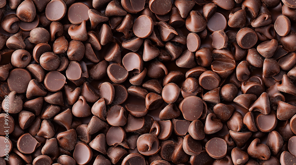 a seamless pattern of a close-up, top-down view of chocolate chips, filling the entire frame with a focus on the intricate details of the elements a seamless pattern of a close-up, top-down view of chocolate chips, filling the entire frame with a focus on the intricate details of the elements