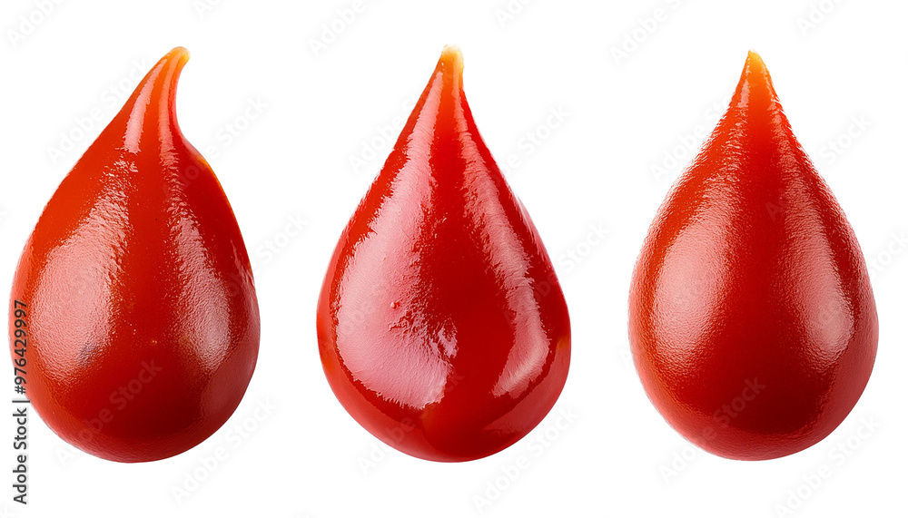 Obraz premium tomato with drops