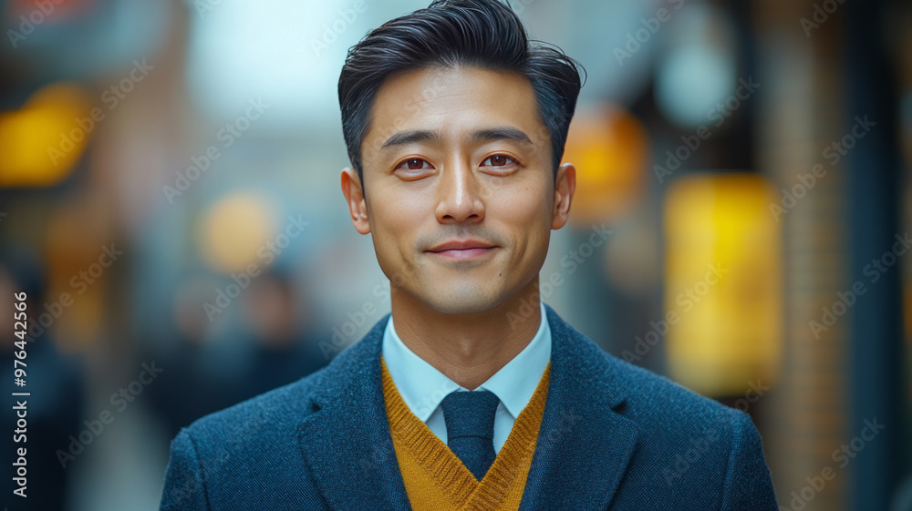 asian business man explains in front of colleagues asian business man explains in front of colleagues