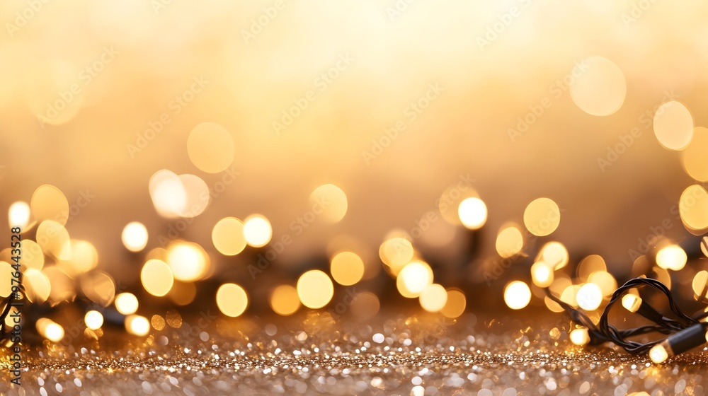 © Phichaphat - Golden Glitter Lights Festive Background © Phichaphat - Golden Glitter Lights Festive Background
