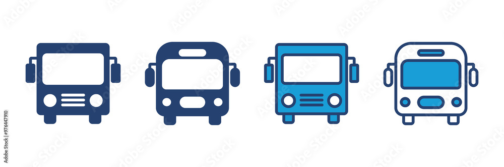 Bus icon vector. bus vector icon Bus icon vector. bus vector icon