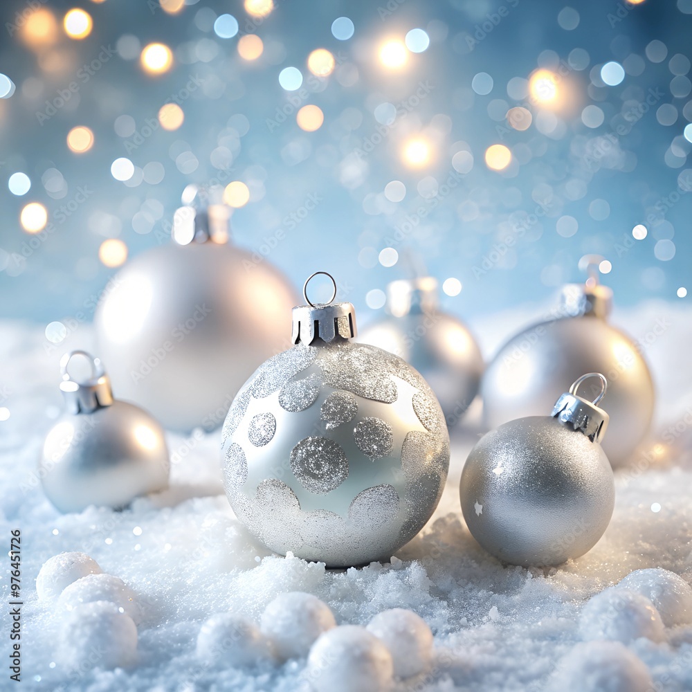 christmas background with baubles christmas background with baubles