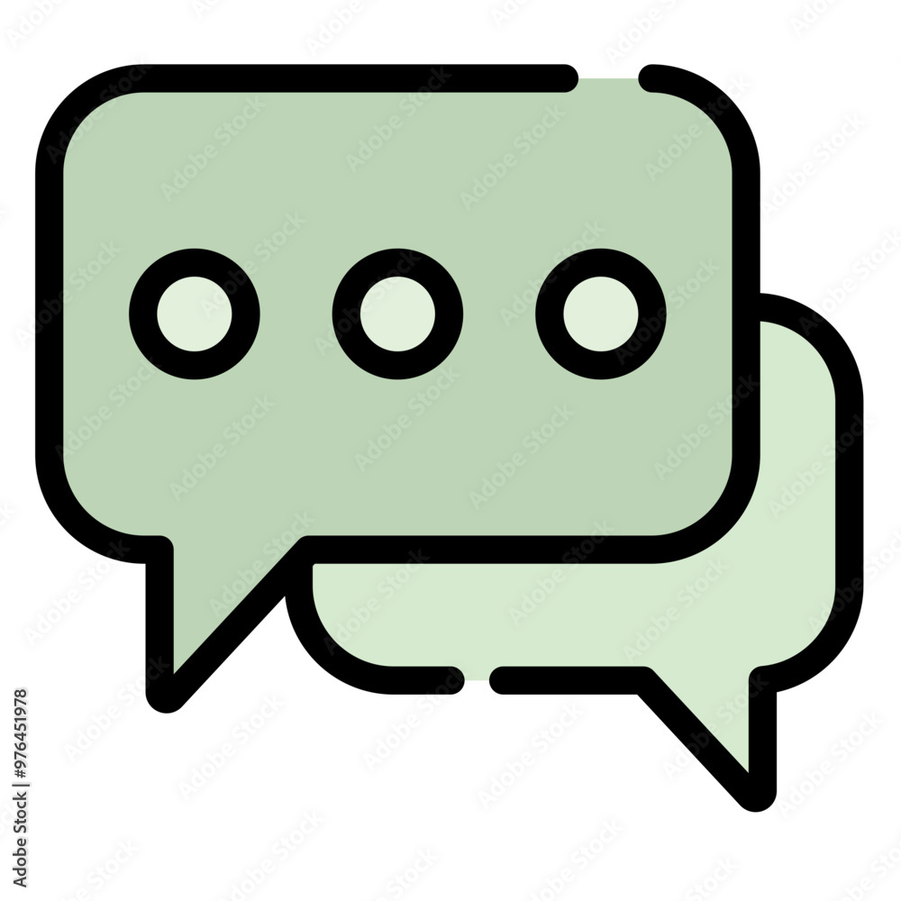 Obraz premium chat bubble icon