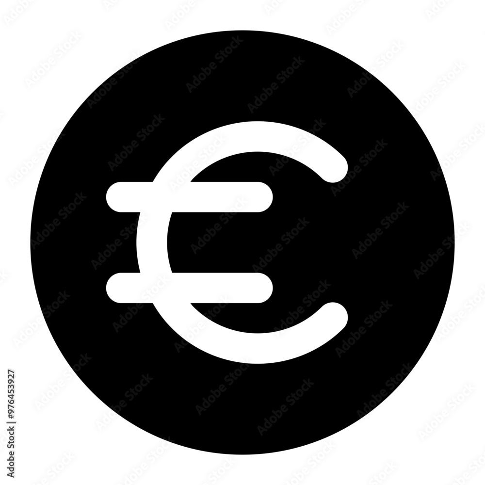 euro icon for illustration and design graphic euro icon for illustration and design graphic