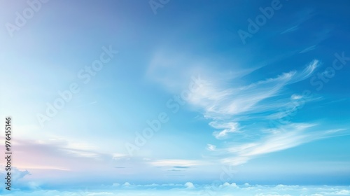 Blue Sky with Clouds