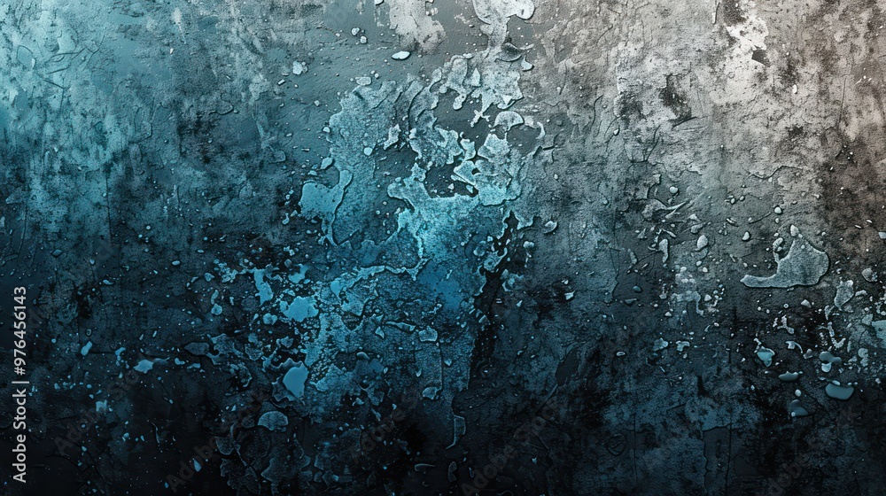 Abstract Blue and Gray Watercolor Texture Abstract Blue and Gray Watercolor Texture