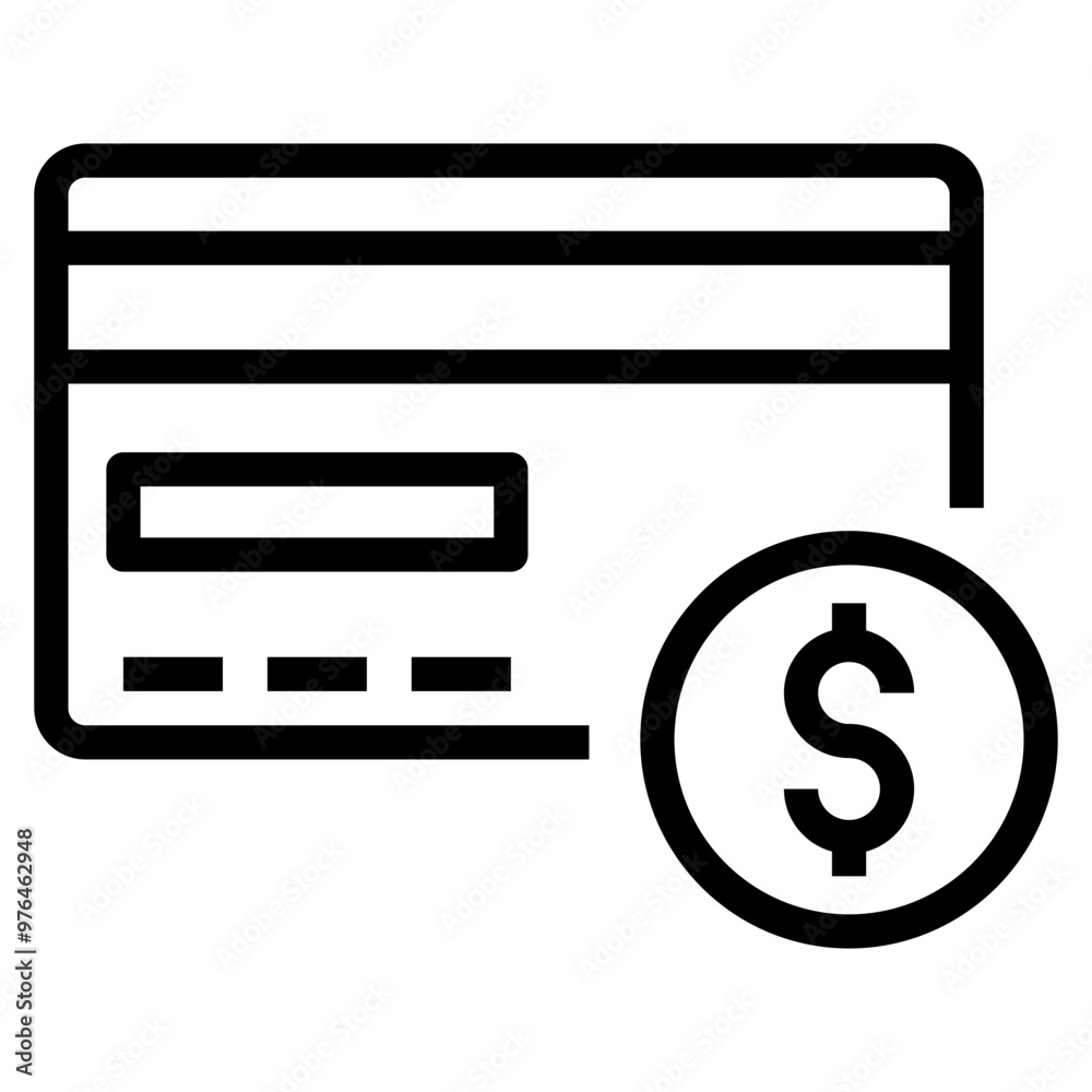 Money Card Icon Money Card Icon