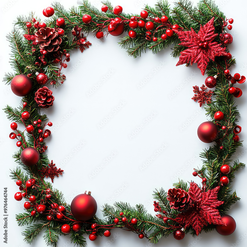 Christmas Tree And Decoration isolated on Transparency Background, Generative AI Christmas Tree And Decoration isolated on Transparency Background, Generative AI