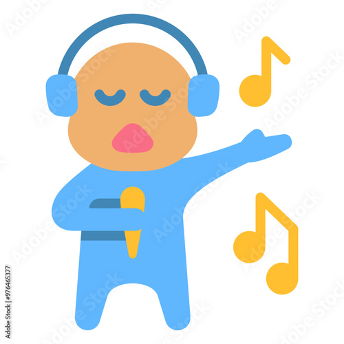 Singing Icon