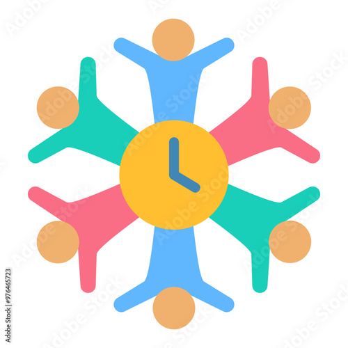 Circle Time Icon