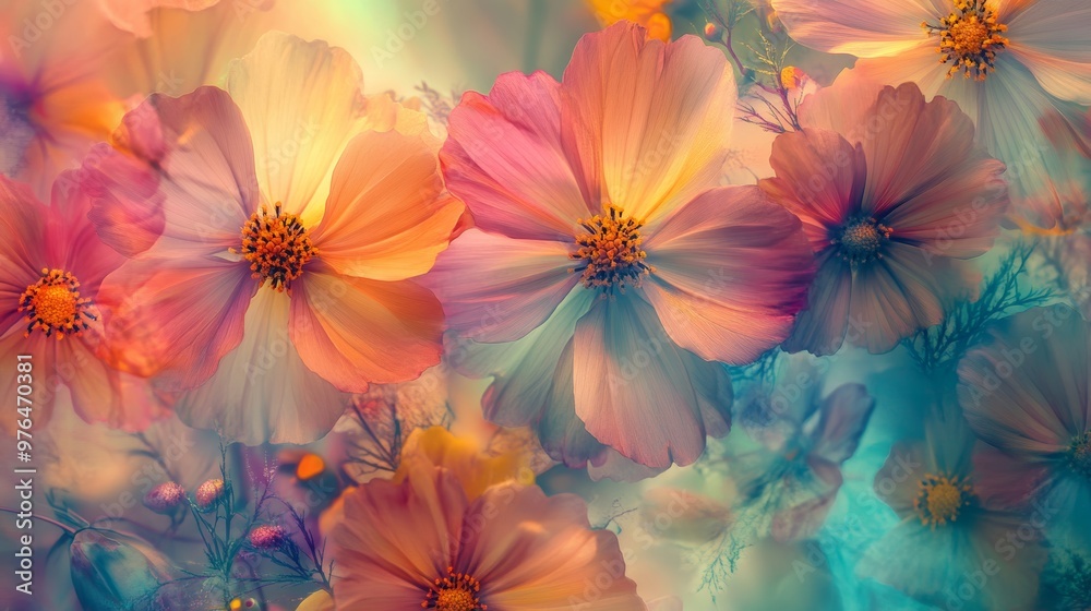 The Flowers from The Cosmos Plant The Flowers from The Cosmos Plant