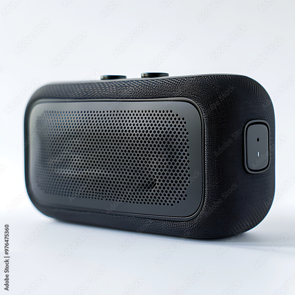 Bluetooth speaker isolated on white background. Bluetooth speaker isolated on white background.