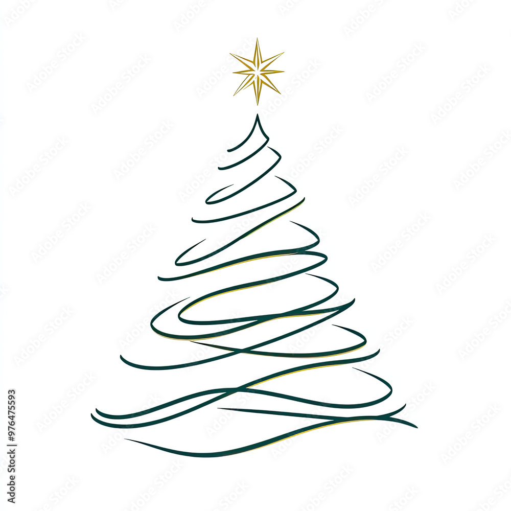 Christmas Tree And Decoration isolated on Transparency Background, Generative AI Christmas Tree And Decoration isolated on Transparency Background, Generative AI
