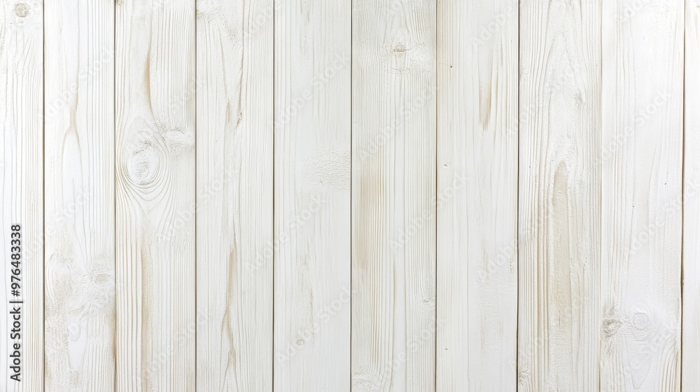 Fototapeta premium Cream white wood texture wall background. Board wooden plywood pine paint light nature. Surface table beach summer blank for design and decoration.