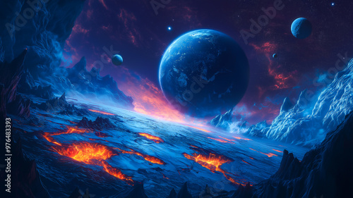 Cosmic Beauty: Planets and Nebulae