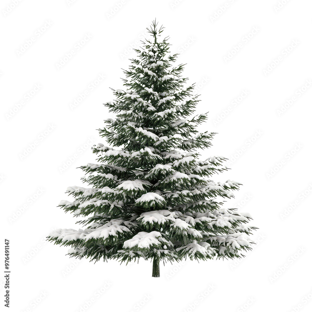 Christmas Tree And Decoration isolated on Transparency Background, Generative AI Christmas Tree And Decoration isolated on Transparency Background, Generative AI