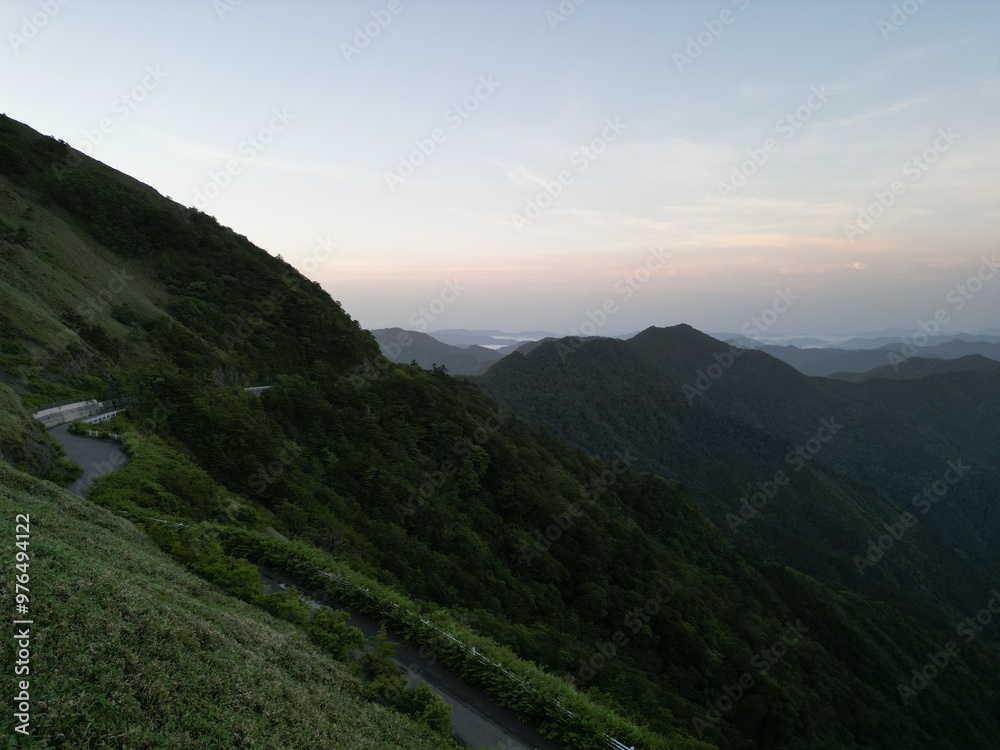 Naklejka premium 瓶ヶ森