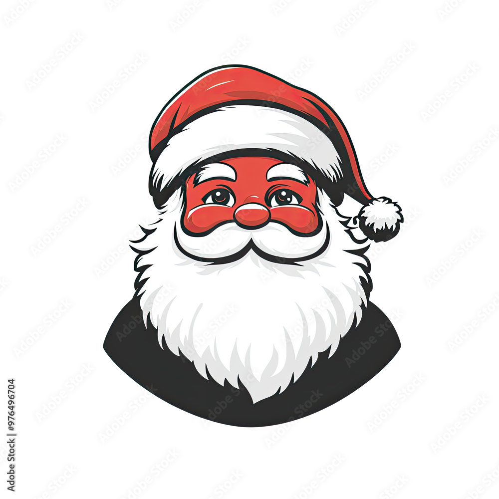 Santa Claus Transparency Background, Generative AI Santa Claus Transparency Background, Generative AI