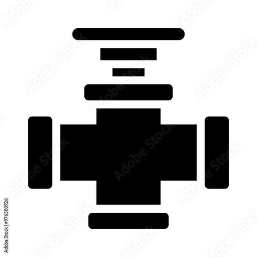 piping glyph icon